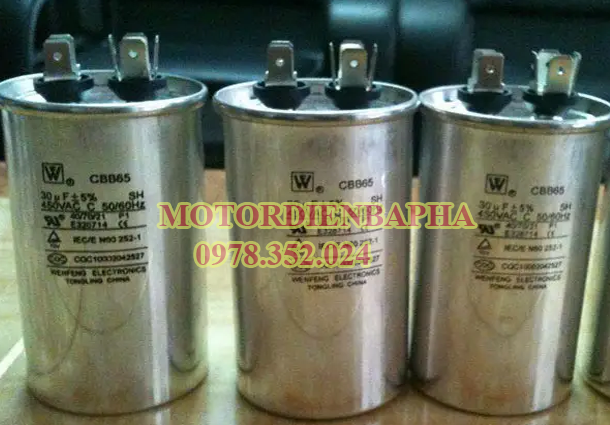 Tụ điện motor 1 pha