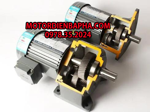 Cấu tạo motor giảm tốc 3 pha