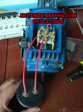 Motor 1 pha gắn tụ điện