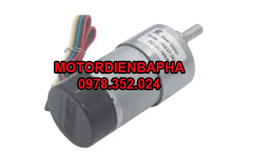 Motor giảm tốc 12v quay vịt là gì