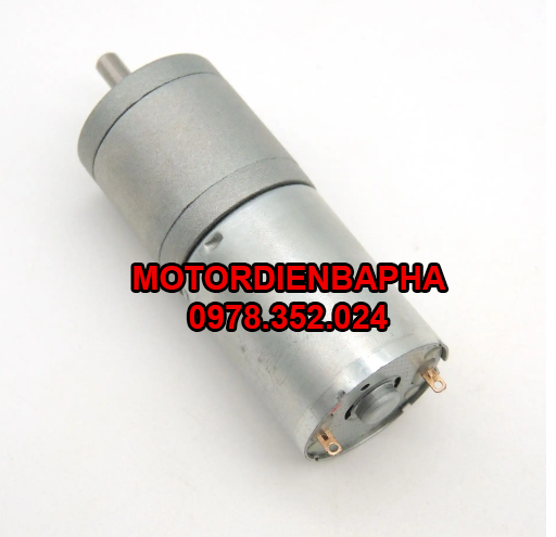 Cách lắp đặt motor 12V giảm tốc