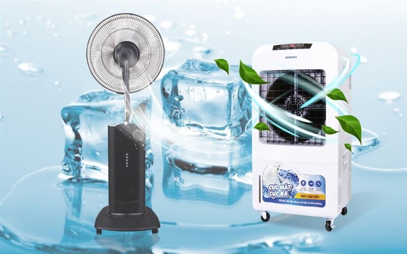 Các loại motor quạt nước được sử dụng phổ biến
