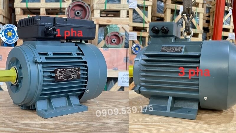 Cách phân biệt động cơ 1 pha và 3 pha.