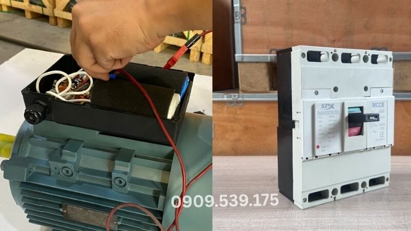 Bộ bảo vệ pha motor điện.